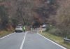 Apecchio, frana sulla strada regionale 257