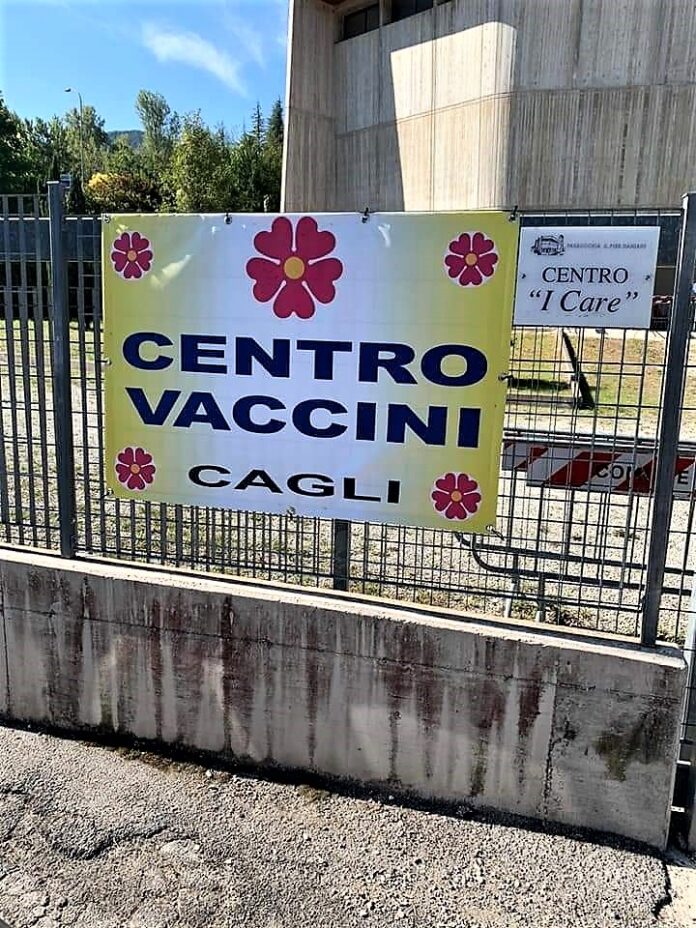 CENTRO VACCINALE A CAGLI DELL'UNIONE MONTANA