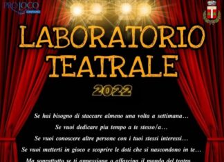 Laboratorio teatrale a Cantiano con Francesco e Lucia: si parte martedì 1° febbraio