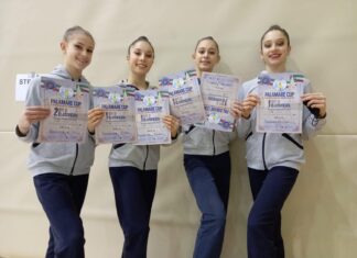 Ginnastica ritmica, l’Aurora Fano si prepara alla A1 con un convincente test a Caorle