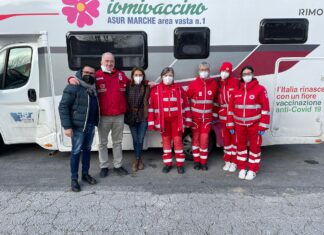 A Fossombrone il camper vaccinale dei primati