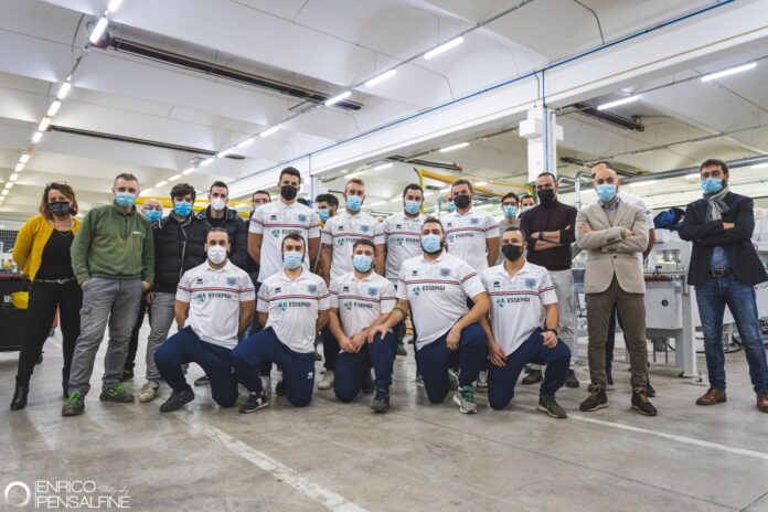 Essepigi Fano Rugby in visita alla ditta Essepigi