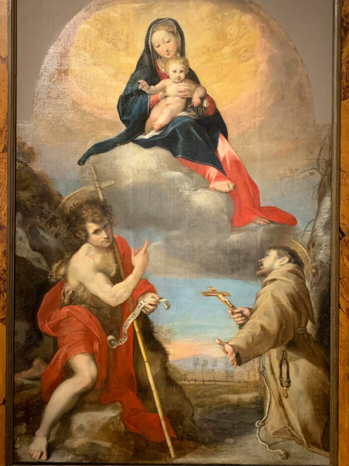 Pala altare Barocci
