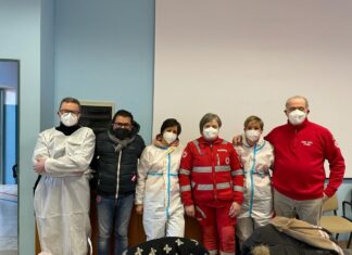 Fossombrone: tamponi anti Covid al Donati grazie all’intesa Comune-CRI