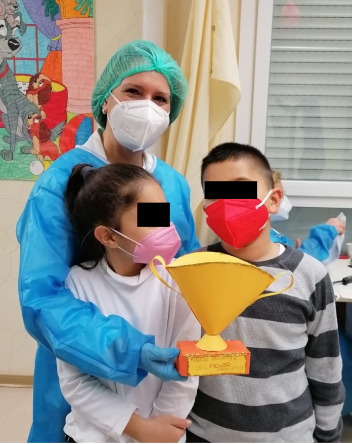 Foto consegna coppa