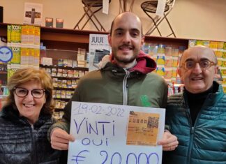Sant’Ippolito, gioca 4 euro, ne vince 20mila al 10 e Lotto….