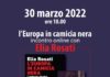Anpi Fano, il marzo 30 presentazione del libro “L’Europa in camicia nera” di Elia Rosati