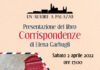 Corrispondenze di Elena Garbugli. Sabato 2 aprile a Palazzo Ducale la presentazione