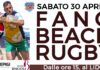 Arriva in spiaggia il Fano Rugby