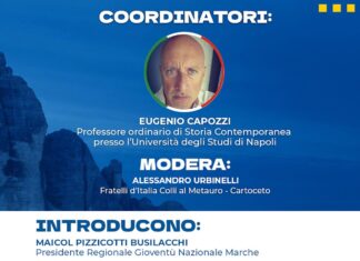 A Saltara sabato 9 aprile scuola di formazione politica promossa da Fratelli d’Italia