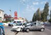 Fano, scontro fra due automobili all’altezza di un distributore
