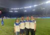 Anche i fanesi della “Pandolfaccia“ tra gli sbandieratori all’Olimpico per Inter-Juve