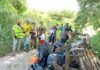Associazioni e gruppi ambientalisti fanesi denunciano la situazione di degrado al fiume Metauro: “Trovato di tutto”