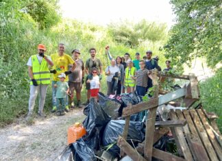 Associazioni e gruppi ambientalisti fanesi denunciano la situazione di degrado al fiume Metauro: “Trovato di tutto”