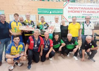Bocce, i risultati del 22° Trofeo Metaurense