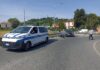 Fano, auto tampona moto. Marito e moglie all’ospedale