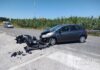 Fano, schianto sulla Statale. Scooterista prelevato dall’eliambulanza