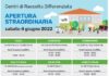 Apertura straordinaria centri di raccolta differenziata