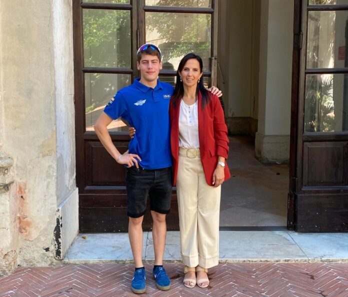 Marco Gaggi e Barbara Brunori