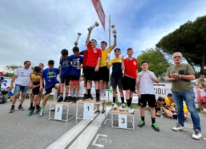 Podio Giovanissimi SCD Alma Juventus a Fano