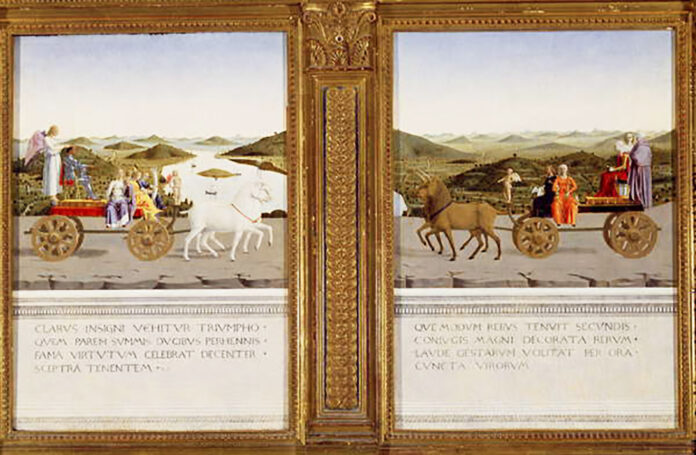retro del dittico trionfale - galleria degli uffizi (1)
