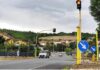 Maltempo, grandine pesante a Macerata Feltria. A Fermignano il temporale spezza un semaforo