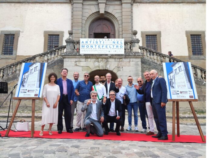 A Carpegna inaugurata la collettiva CarpegnArt 2022 con opere di artisti del Montefeltro