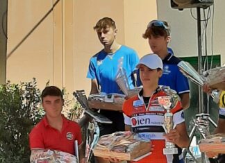 Giacomo Sgherri (Alma Juventus Fano) secondo in Trentino