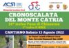 A Cantiano la 13esima edizione della cronoscalata del monte Catria