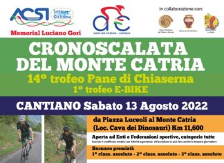 A Cantiano la 13esima edizione della cronoscalata del monte Catria