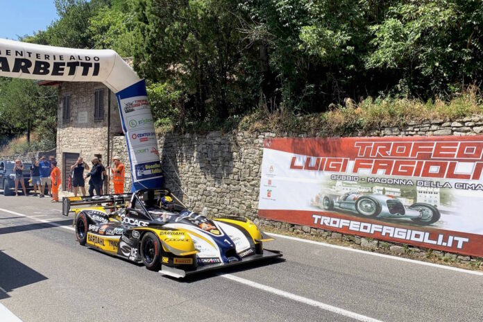 TLF21 Simone Faggioli vincitore a Gubbio su Norma M20 Fc Zytek