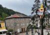 Il vento spezza il pino simbolo di Borgo Pace