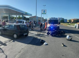 Fano, tre incidenti in poche ore. Due persone ferite