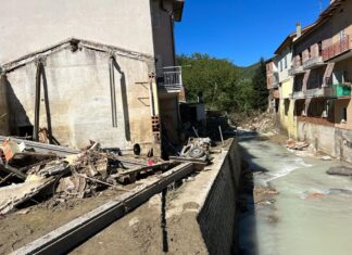 Alluvione, a Cantiano la solidarietà del sindaco di Fossombrone