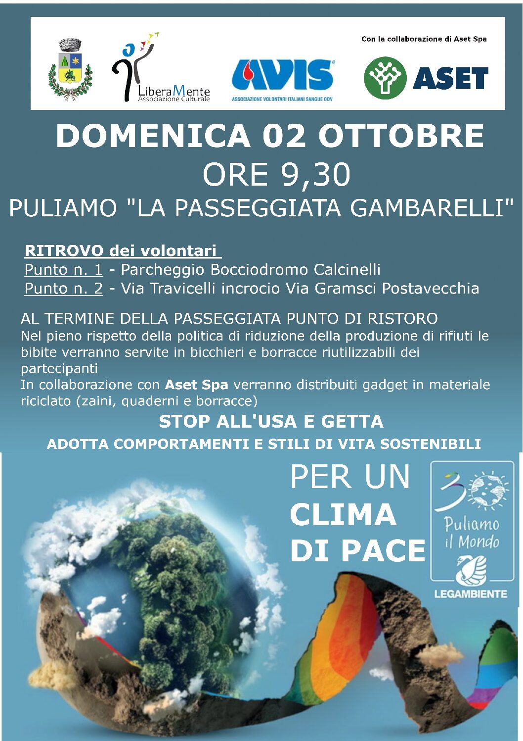 volantino Puliamo il mondo (1)