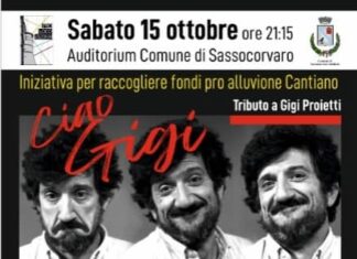 A Sassocorvaro tributo a Gigi Proietti. Ricavato per Cantiano travolto dall’alluvione