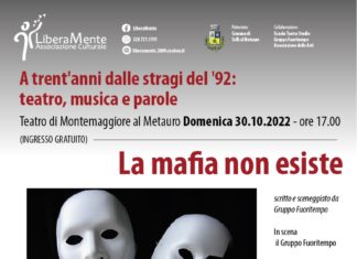 Al teatro di Montemaggiore al Metauro domenica “La mafia non esiste”