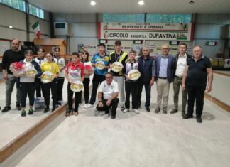 Bocce, i risultati della gara nazionale di Urbania under 18 e under 15