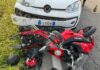 Fano, auto tampona moto. In ospedale il centauro