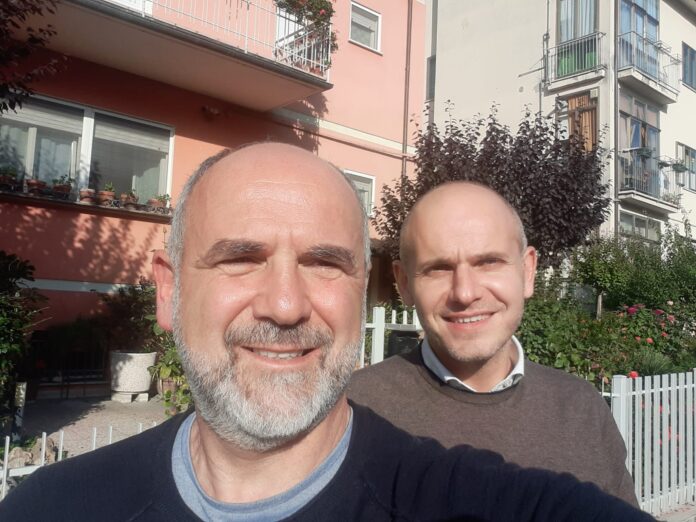 Luca Lisi con Alessandro Piccini