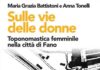 Alla biblioteca di Mondolfo la rassegna Scrittori a km 0: “Sulle vie delle donne. Toponomastica femminile nella città di Fano”