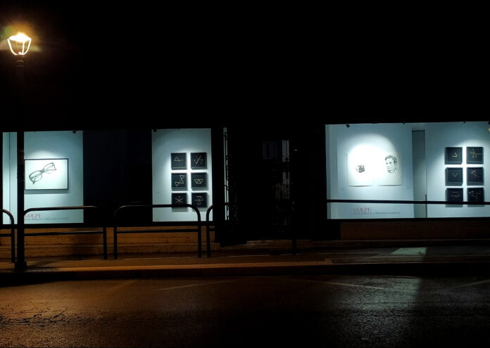 GOLPE installation view Galleria Zamagni
