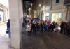 Fano, mille persone in piazza nel ricordo di Anastasiia