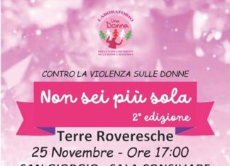 Oggi (venerdì 25 novembre) a Terre Roveresche l’iniziativa “Non sei più sola”