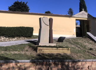 Scultura a Sant’Ippolito in memoria delle vittime del Covid
