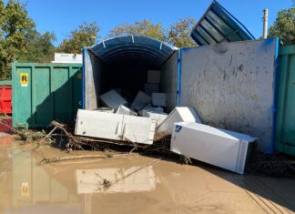Alluvione, sabato riapre il centro di raccolta differenziata di Pergola. Danni ingenti