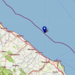 Costa pesarese, scossa di terremoto questa notte di magnitudo 3.3