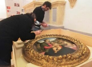 La “camera delle meraviglie”: il Tondo di Cantiano esposto a Gubbio