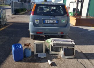 Località Cagnero, il Raggruppamento di Guardie Ecologiche Volontarie ritrova discarica… “informatica”