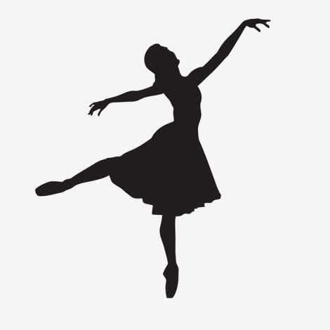 danzatrice-silhouette-adesivo-murale